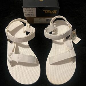 Teva Classic White Sandals